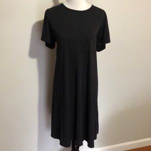 LuLaRoe Solid Black Carly Dress